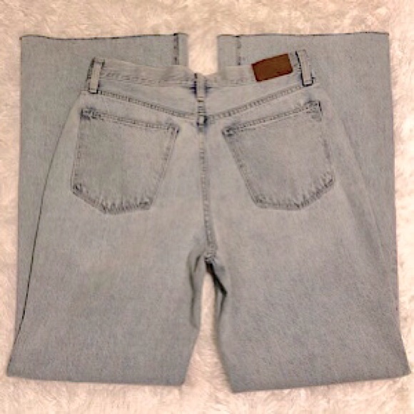 “NEW” Madewell Baggy Flare Jean *Knee Slit Edition - Picture 6 of 9